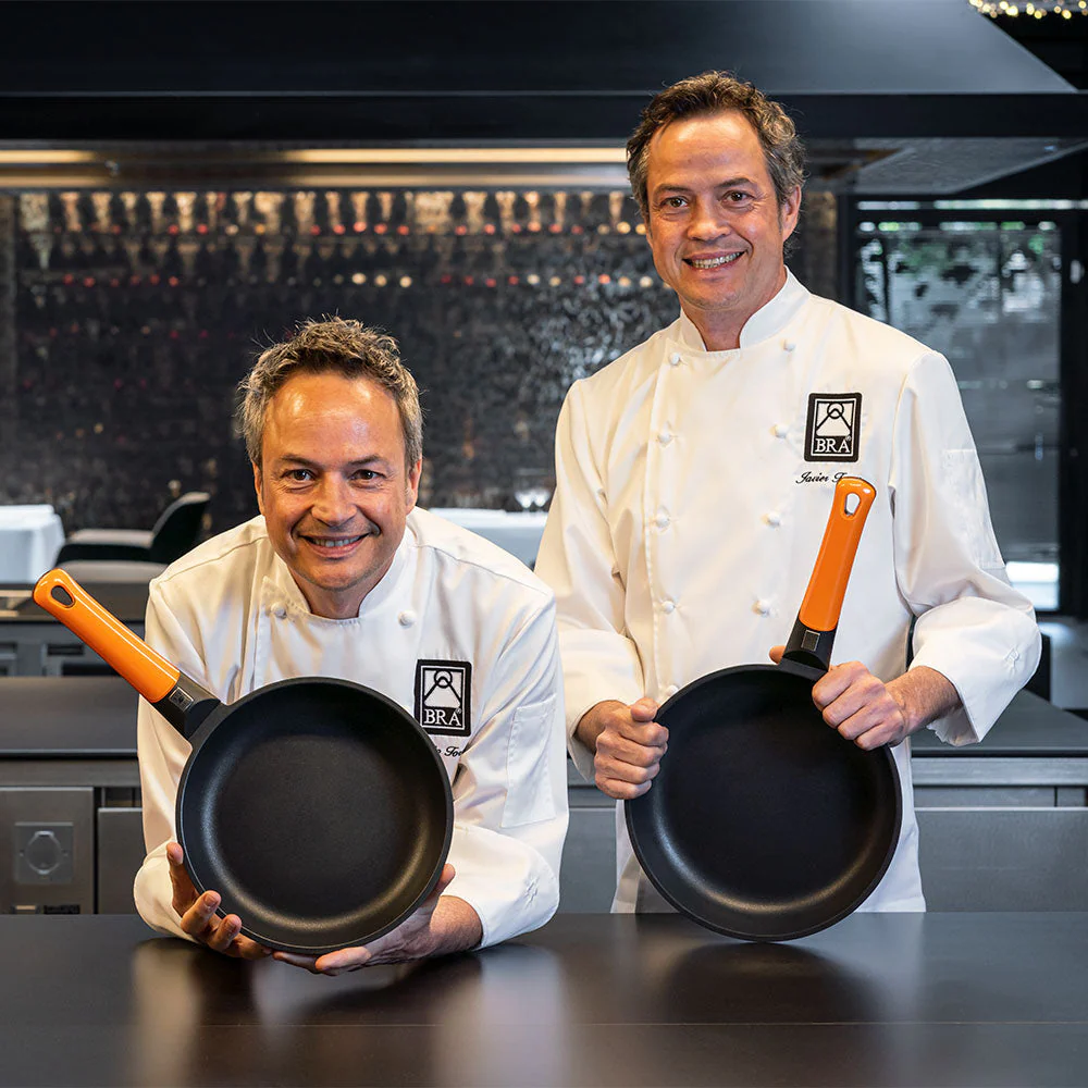 Sartén honda antiadherente Efficient Orange BRA - Imagen 4