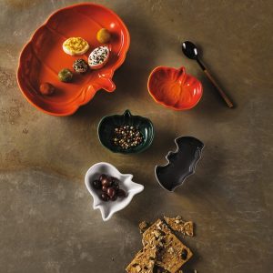 Set de 4 platos mini cerámicos ¡Edición Especial Halloween! Le Creuset