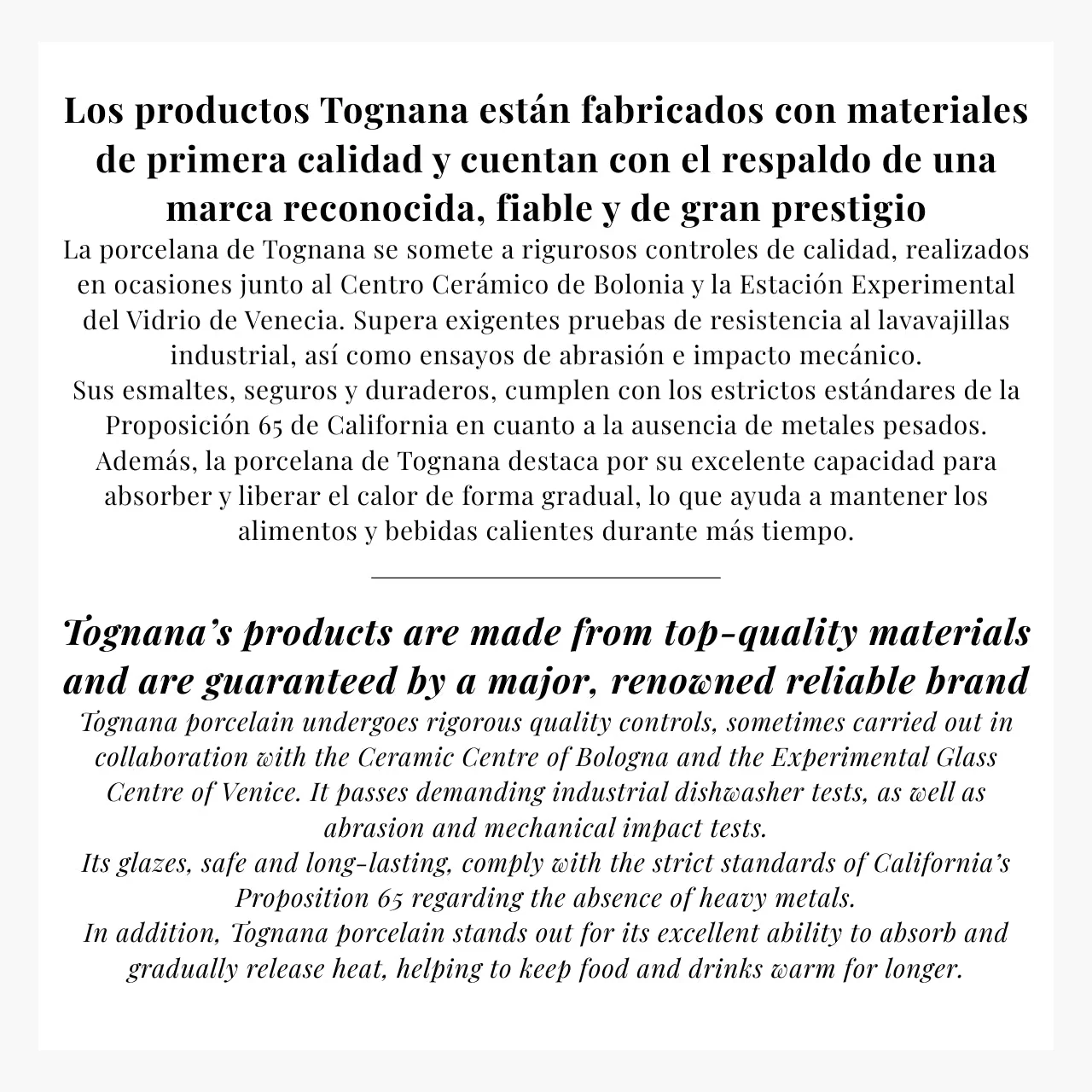 Juego de tazas de porcelana Mallorca Tognana - Imagen 7