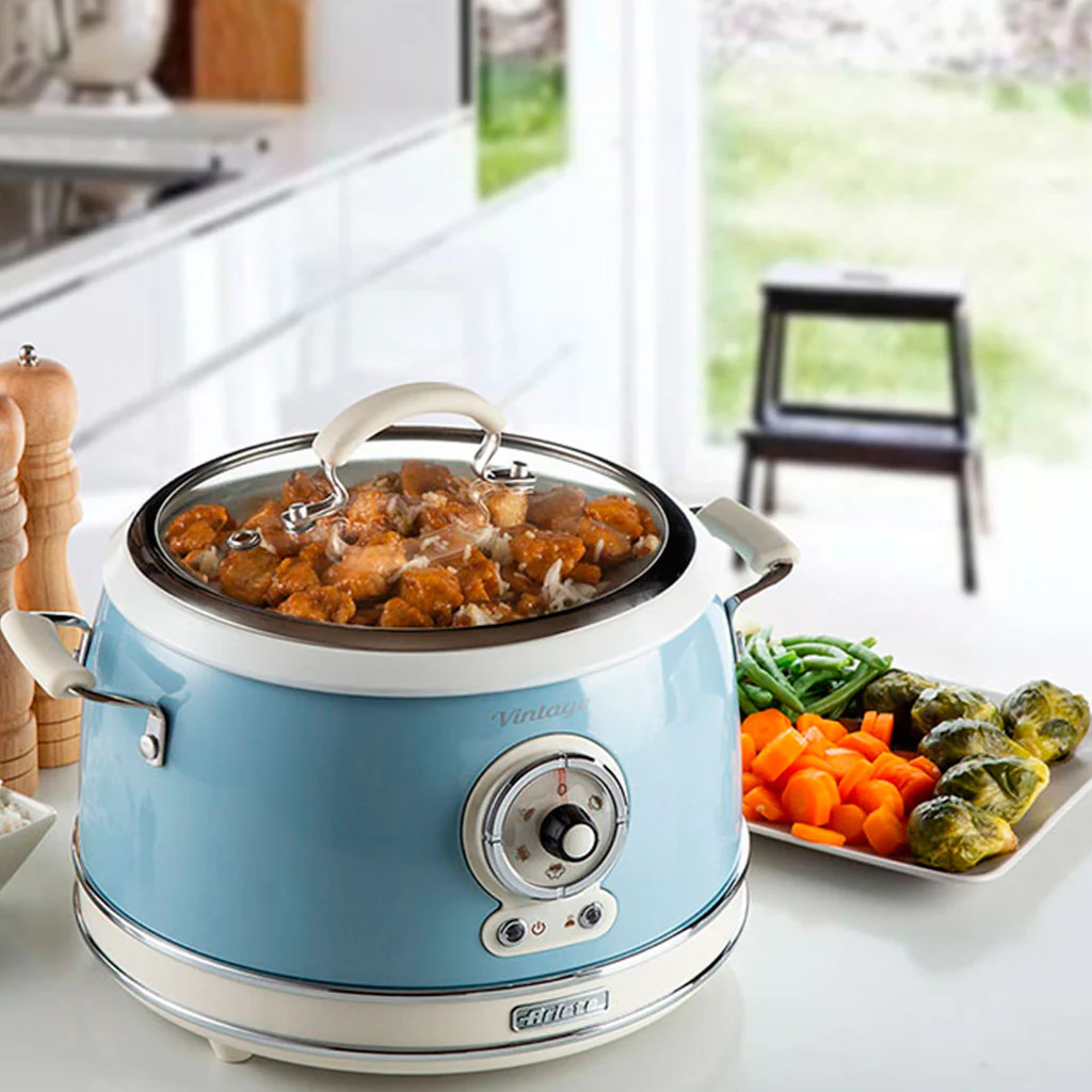 Olla arrocera + Multifunción + Cocción lenta Vintage Ariete - Imagen 2