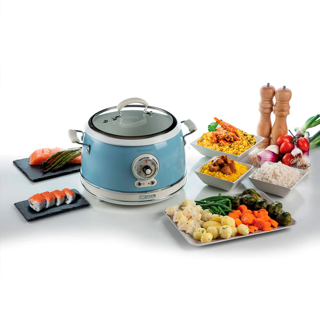 Olla arrocera + Multifunción + Cocción lenta Vintage Ariete - Imagen 6