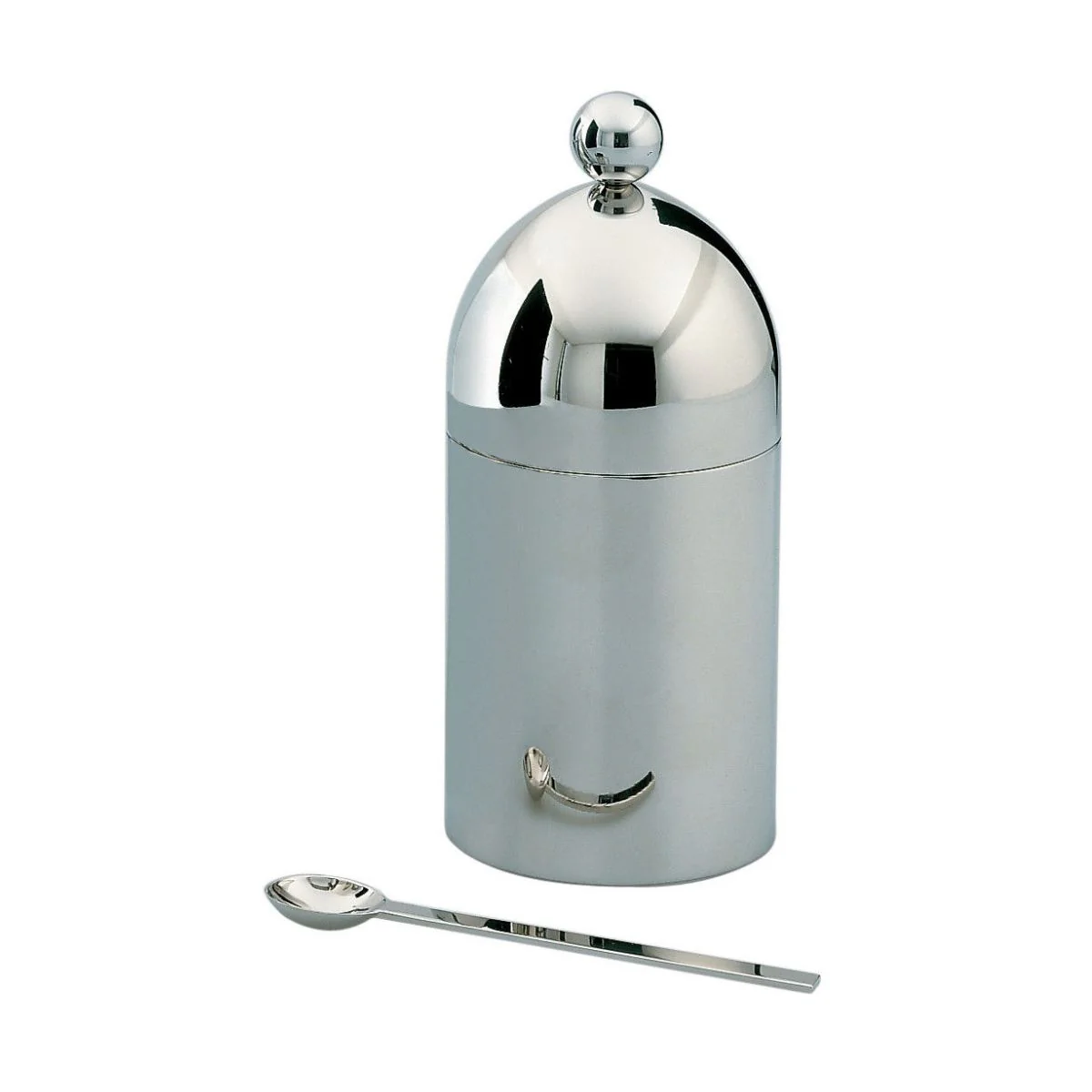 Azucarero con cucharita de acero inoxidable Aldo Rosi Alessi - Imagen 4