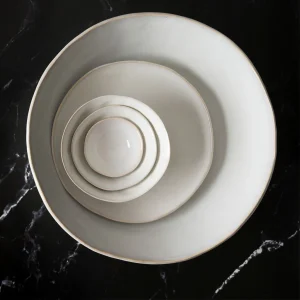 Bol ensaladera y frutero de gres Organic Collection