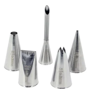 Set de 5 boquillas inox De Buyer