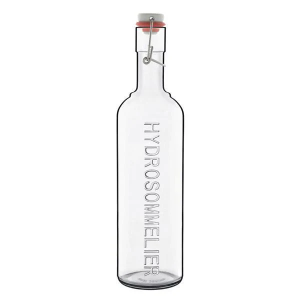Botella hermética de cristal 1 litro Luigi Bormioli