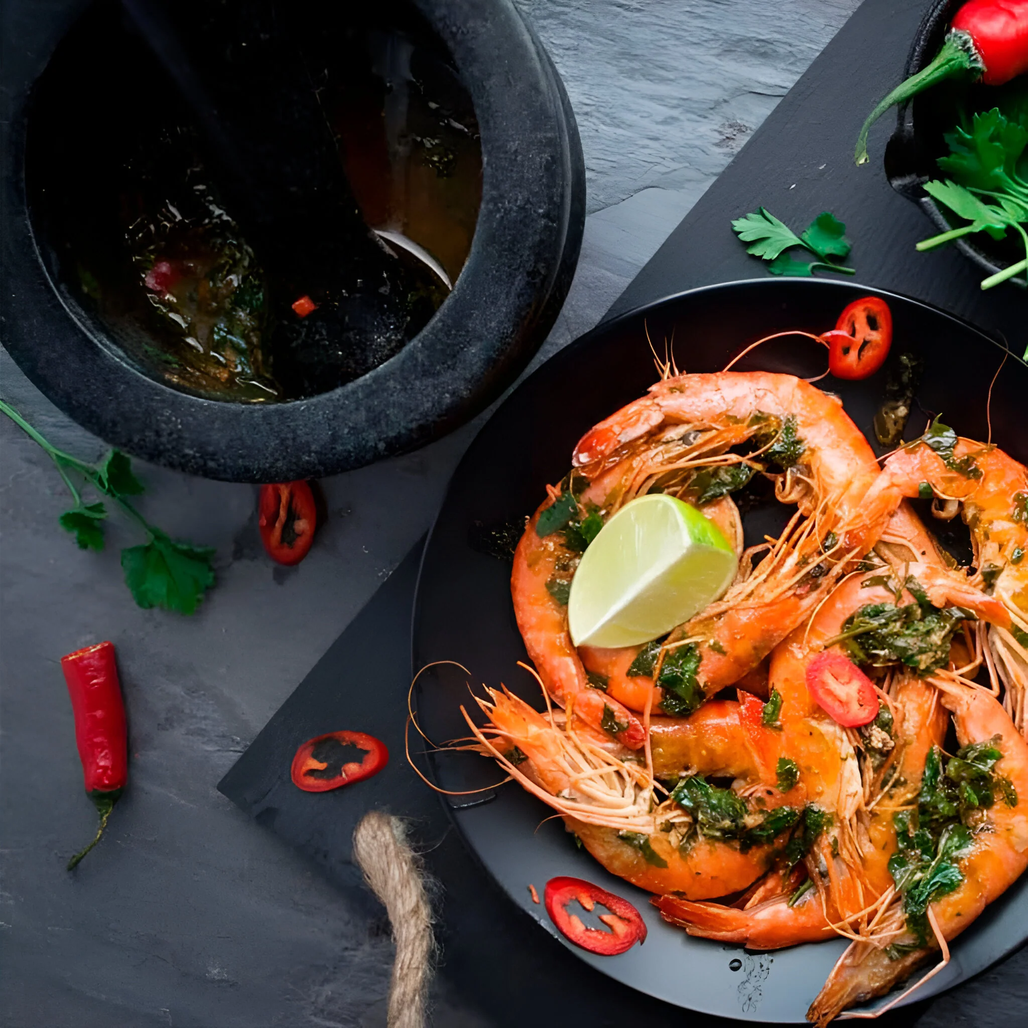 Mortero con mano granito Cole&Mason - Imagen 5