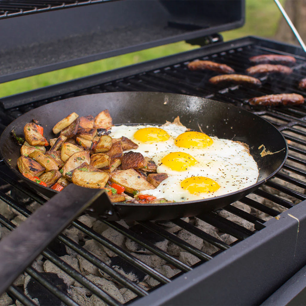 Sartén de acero carbono curado Lodge - Imagen 6