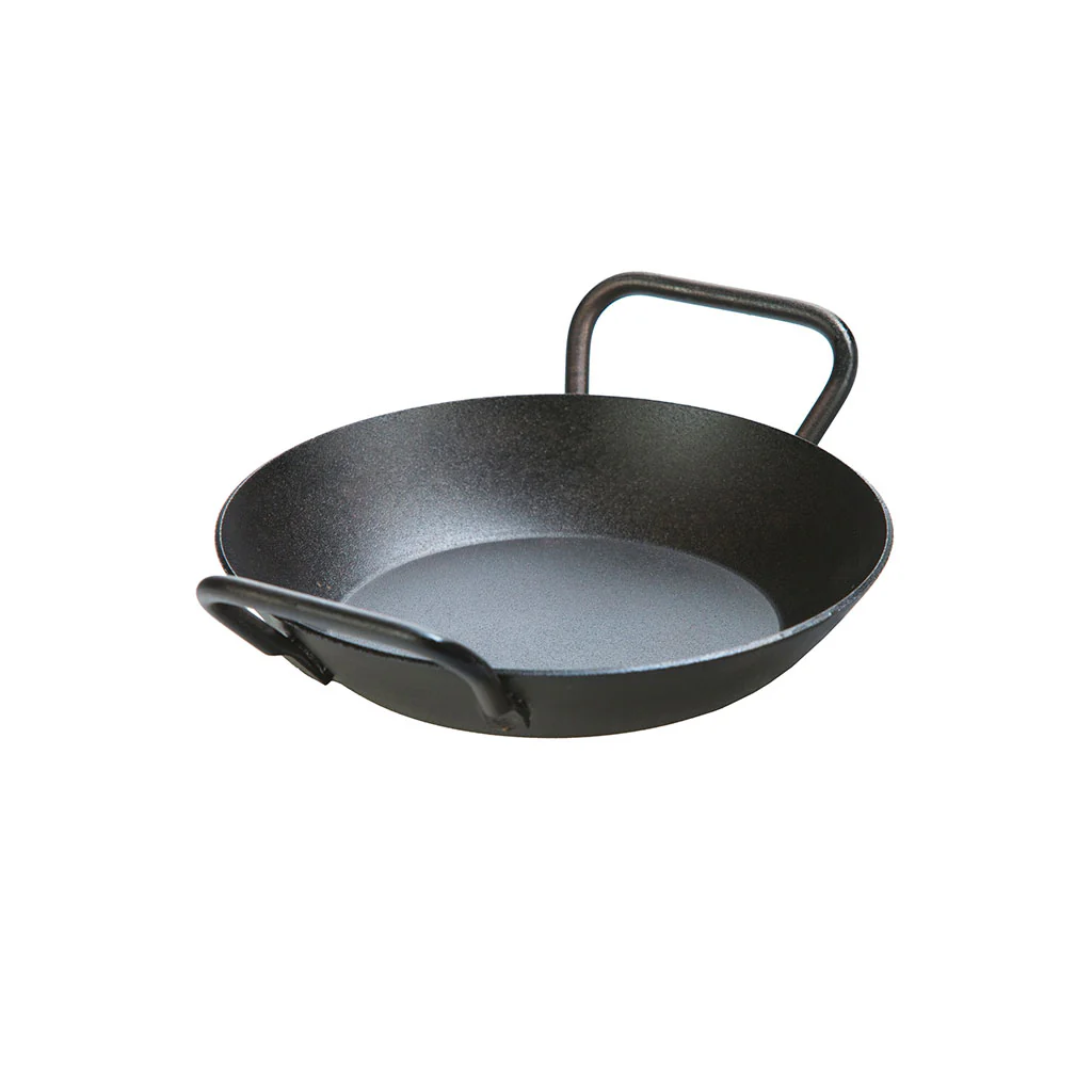 Sartén tipo paellera de acero carbono curado Lodge - Imagen 9