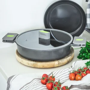 Cacerola baja con antiadherente cerámico  Life BRA