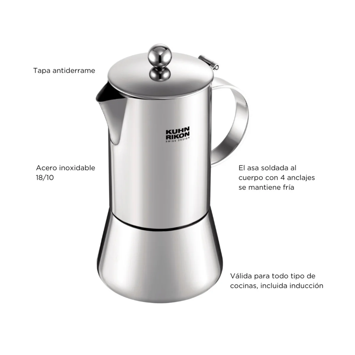 Cafetera italiana Juliette Kuhn Rikon - Imagen 7