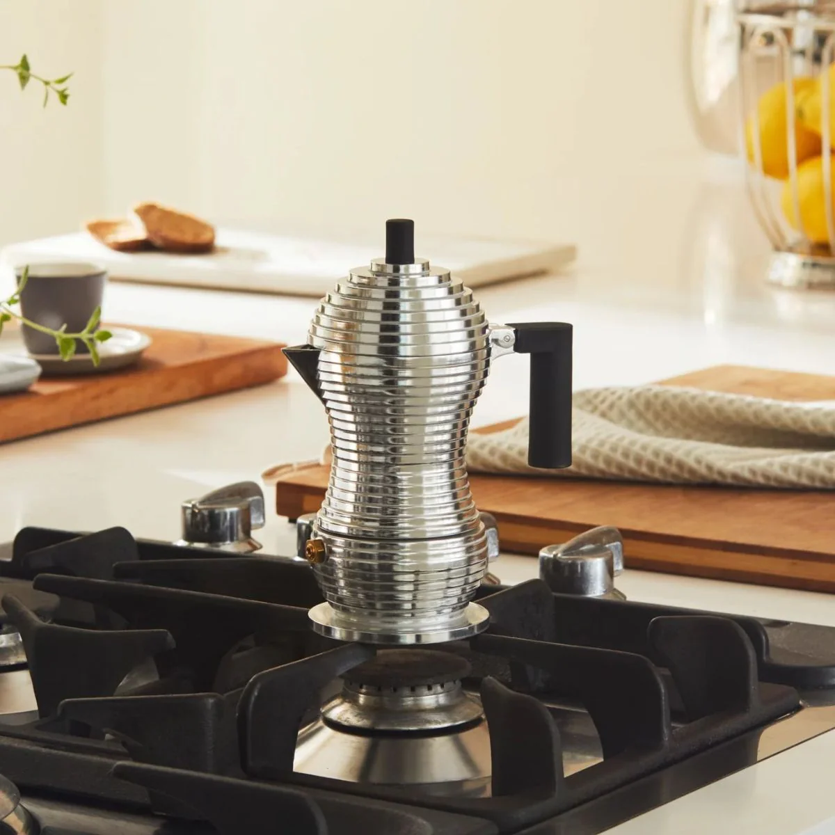 Set de 5 piezas para el café con cafetera Pulcina Alessi - Imagen 8