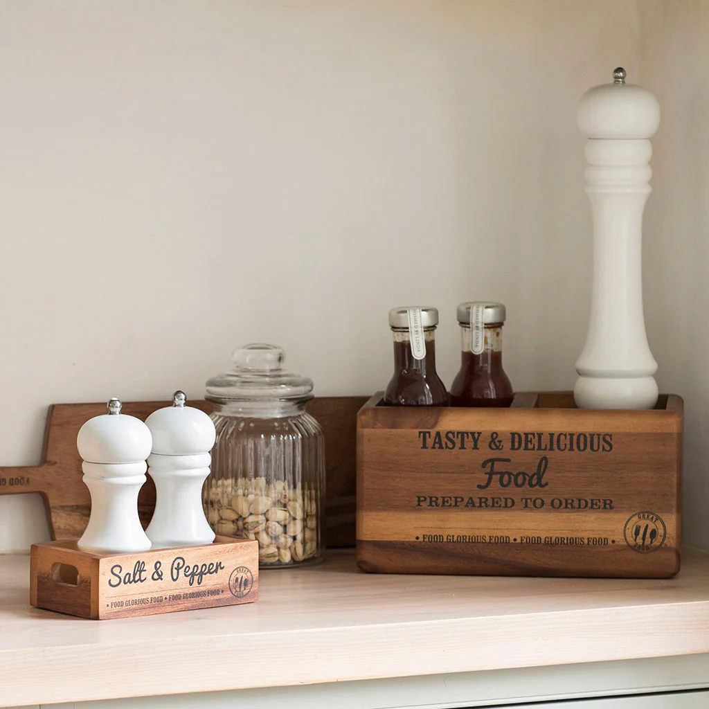 Caja de madera para molinillos - Imagen 3