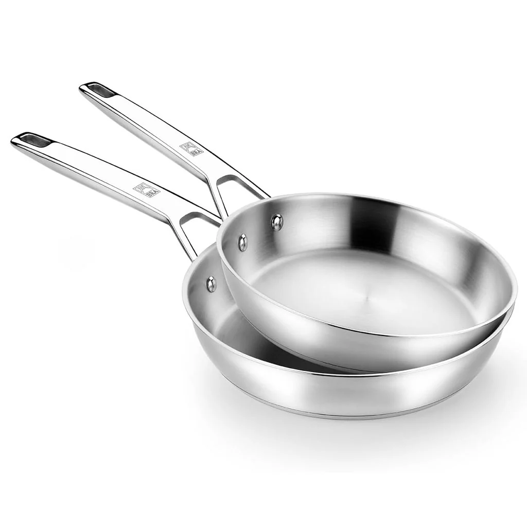Conjunto de 2 sartenes acero inox Signature de Bra - Imagen 2