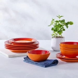Conjunto 12 piezas cerámicas para servir de Le Creuset