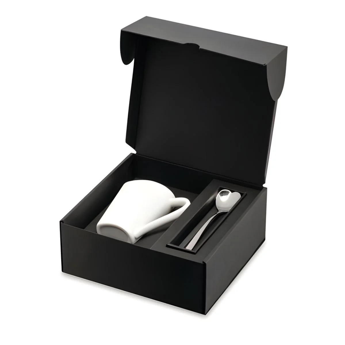 Conjunto de taza y cuchara corazón Miriam Mirri Alessi