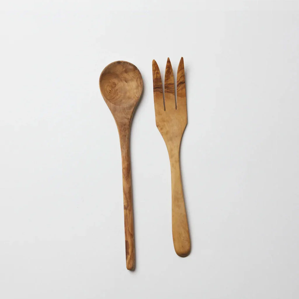 Cuchara de madera de olivo para servir 30 cm Olsson & Jensen - Imagen 3