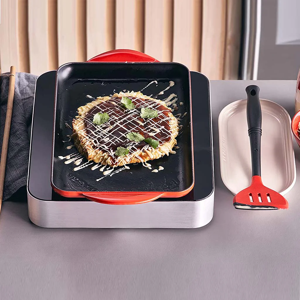 Espátula rasera ranurada Bi Revolution de Le Creuset - Imagen 5