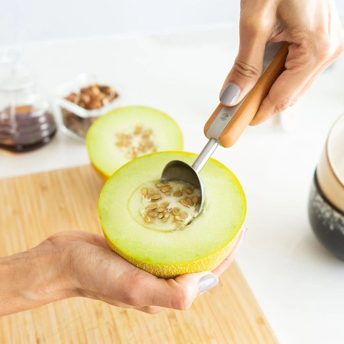 Cuchara para helado de acero inoxidable The Baller Full Circle - Imagen 4