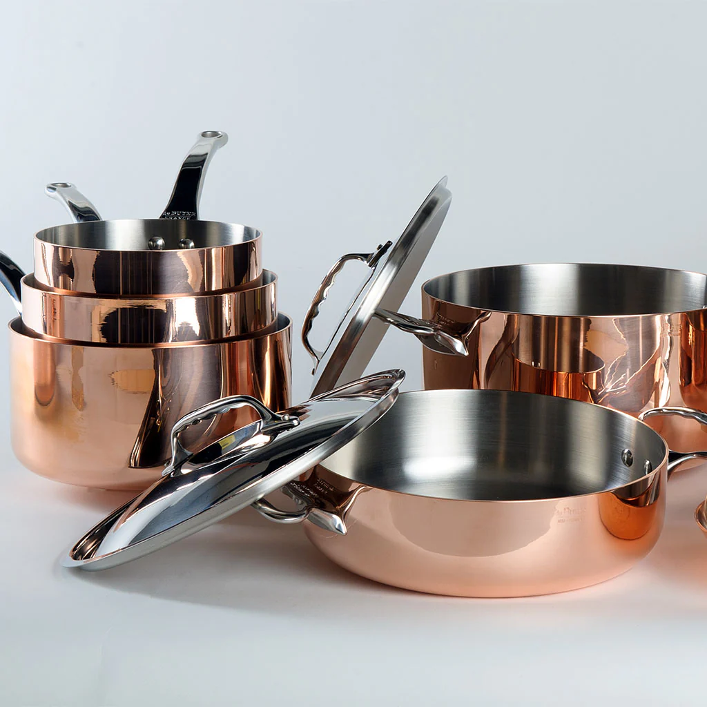 Sartén de cobre Inocuivre con mango de inox De Buyer - Imagen 9