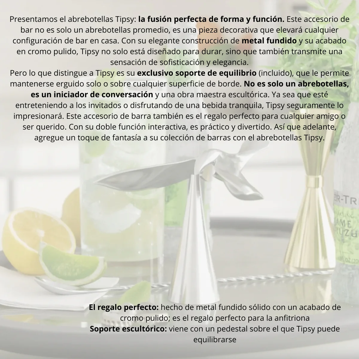 Abrebotellas de pájaro Tipsy Umbra - Imagen 7