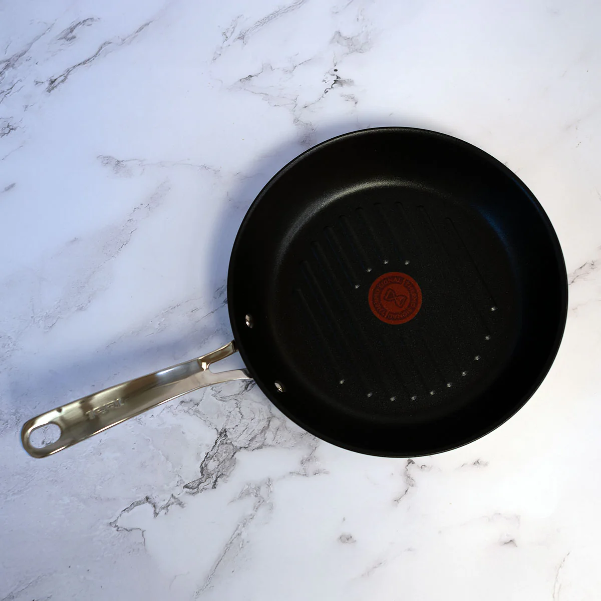 Sartén grill Perfect Resist Titanium mango inox Tefal - Imagen 6