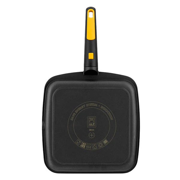 Grill antiadherente con mango desmontable Fast Click BRA - Imagen 4