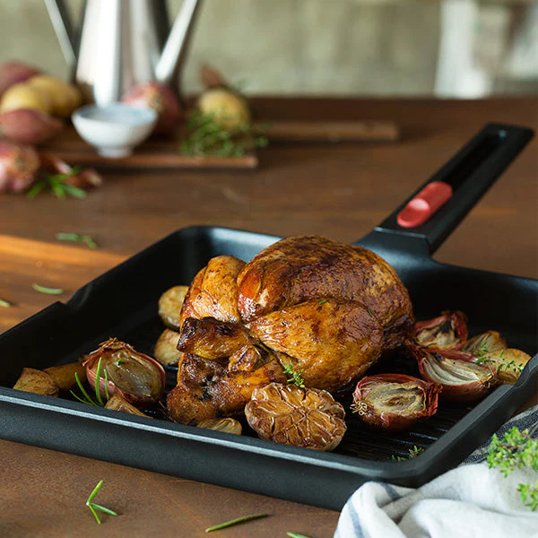 Grill antiadherente con rayas Infinity BRA - Imagen 3