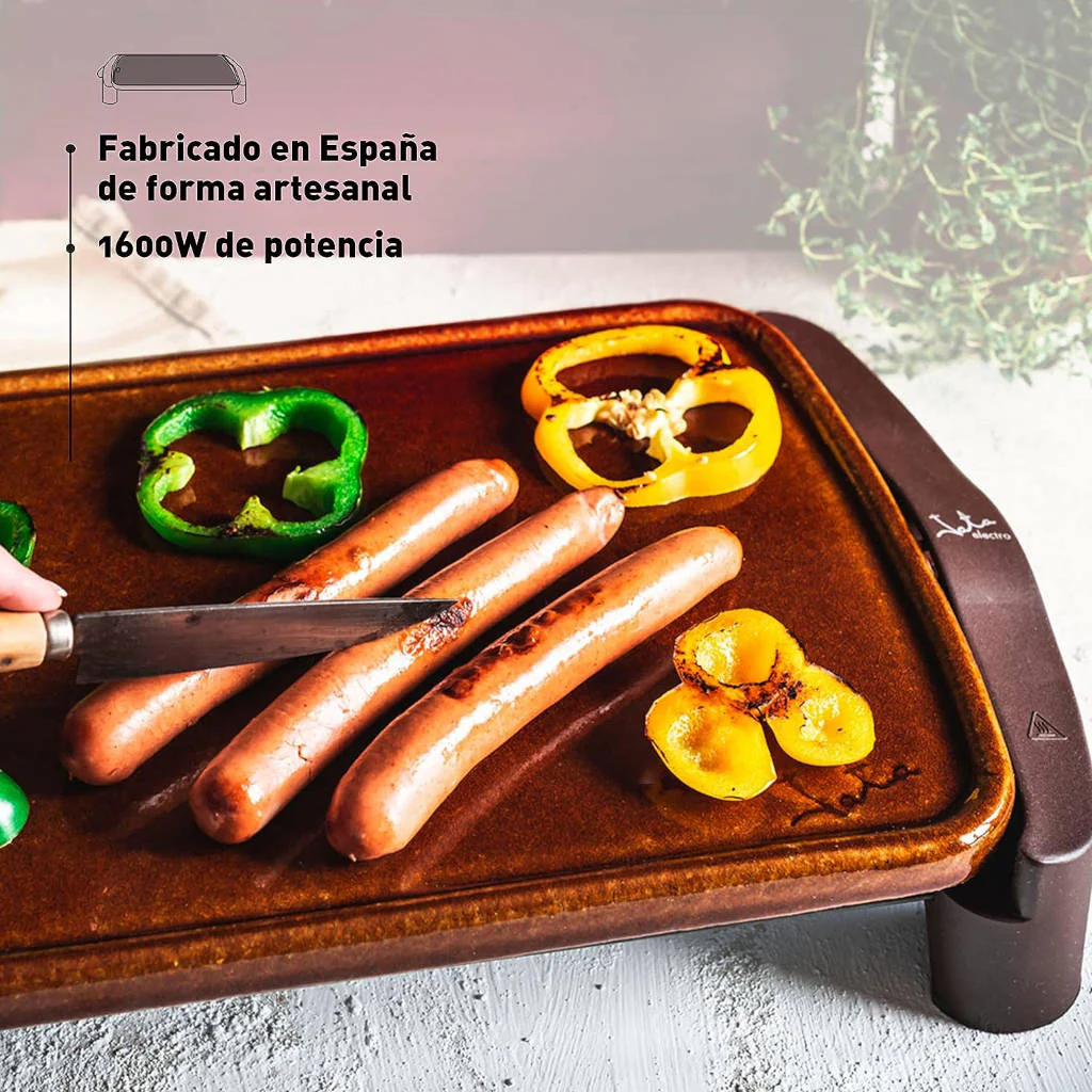 Plancha eléctrica de asar de terracota Jata - Imagen 5