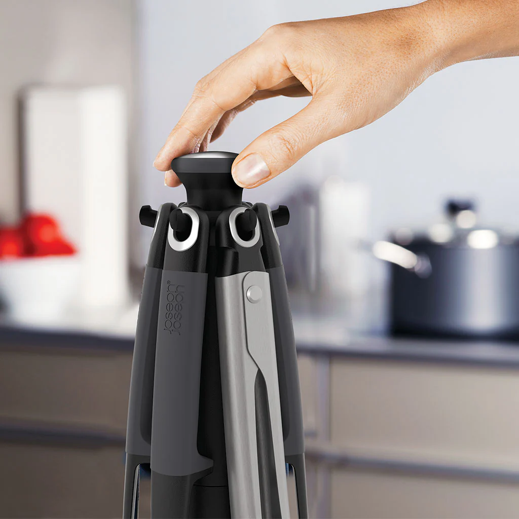 Juego de utensilios de cocina de nailon con soporte Elevate Carrousel Joseph Joseph - Imagen 3