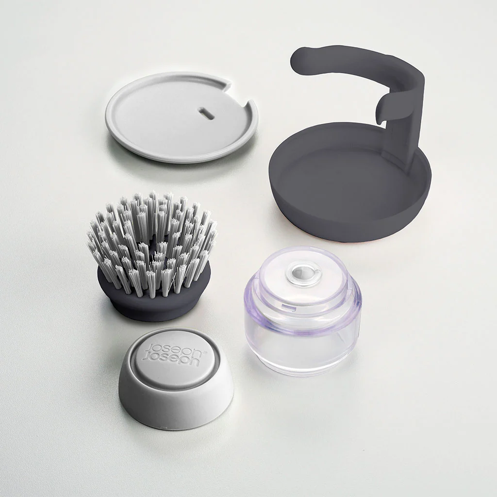 Juego de dispensador de jabón y cepillo Palm Scrub Joseph Joseph - Imagen 8