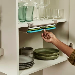 Juego de 3 tablas para cortar bajo estante Folio Joseph Joseph