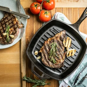 Sartén cuadrada de hierro Lodge