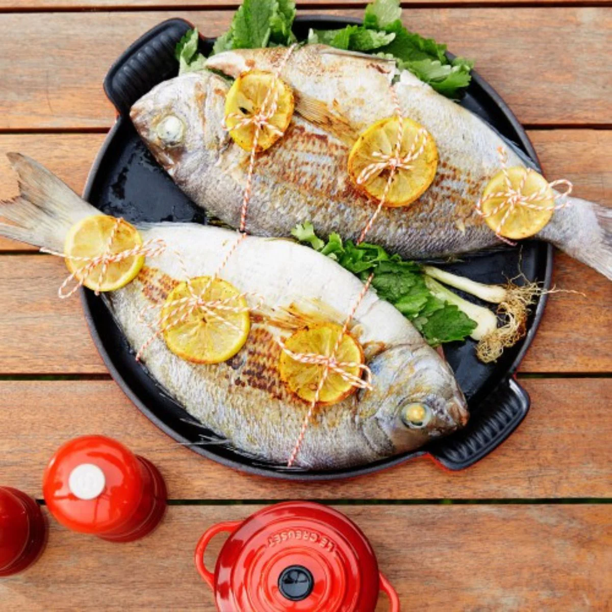 Parrilla redonda lisa Le Creuset de 32cm - Imagen 4