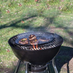 Plancha y plato ovalado de hierro 2 en 1 Lodge