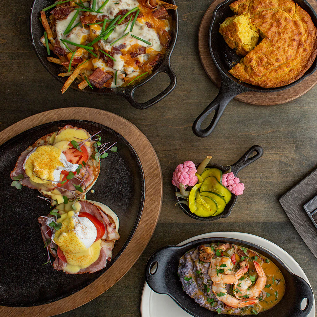 Plancha y plato ovalado de hierro 2 en 1 Lodge - Imagen 5