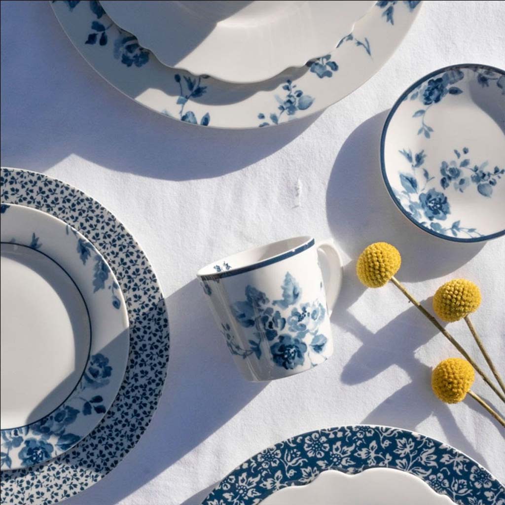 Set 4 platos Blueprint de Laura Ashley - Imagen 6