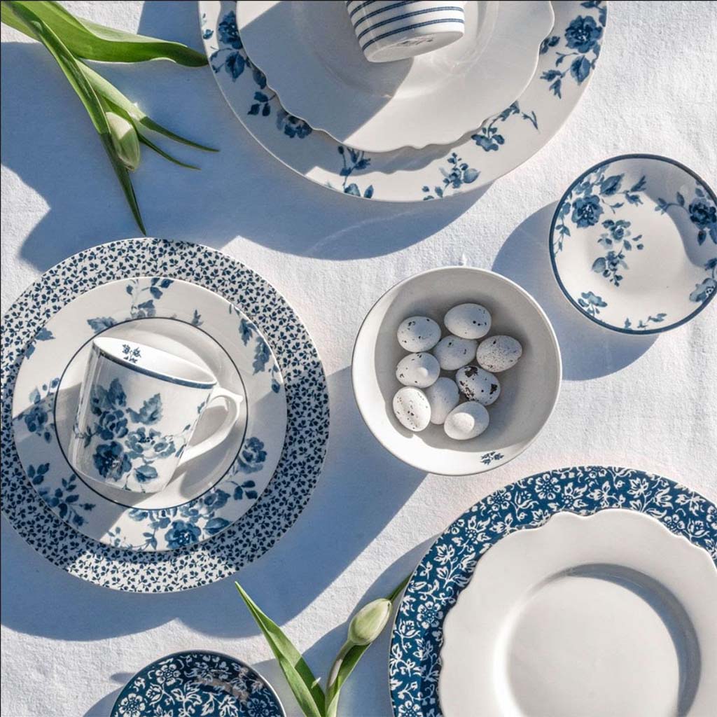 Set 4 platos Blueprint de Laura Ashley - Imagen 7