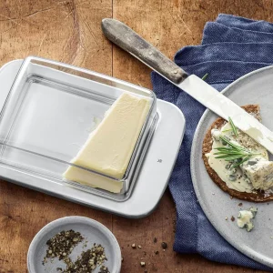 Mantequera acero inox con tapa WMF