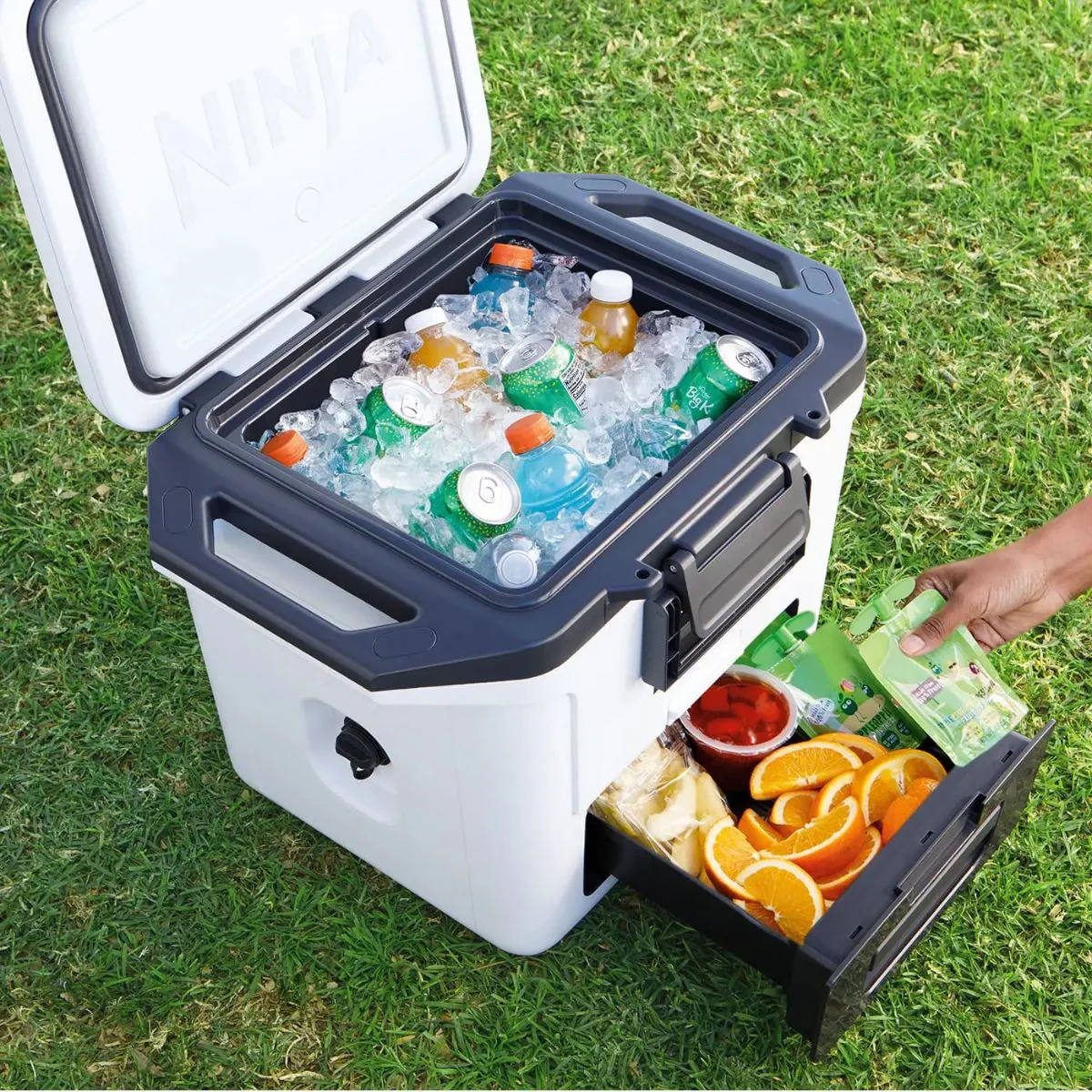 Nevera portátil con cajón seco Ninja®