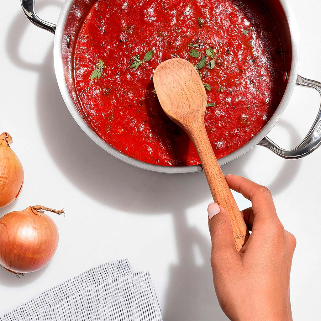 Cuchara larga de madera OXO - Imagen 4