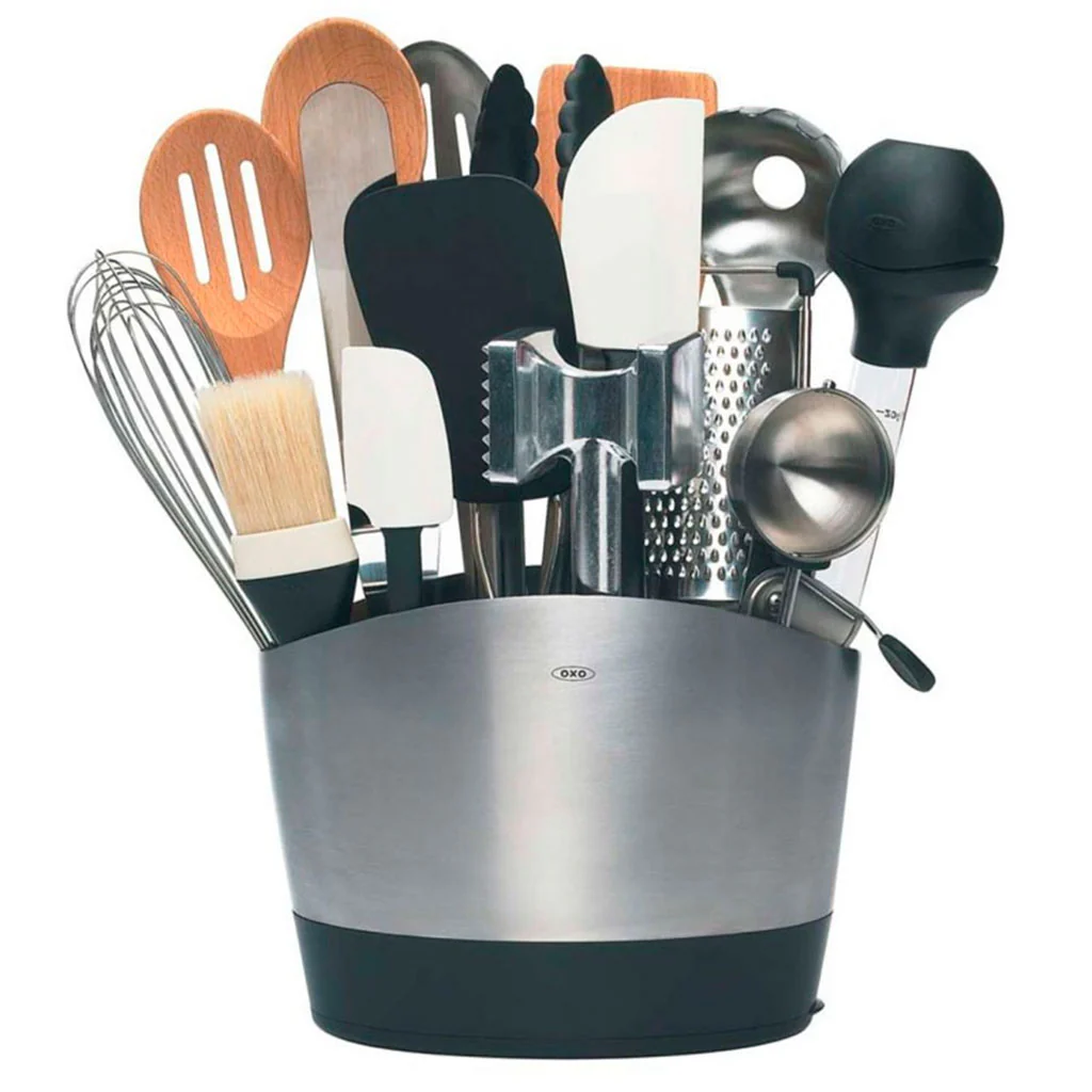 Escurridor de cubiertos elíptico con bandeja OXO - Imagen 2