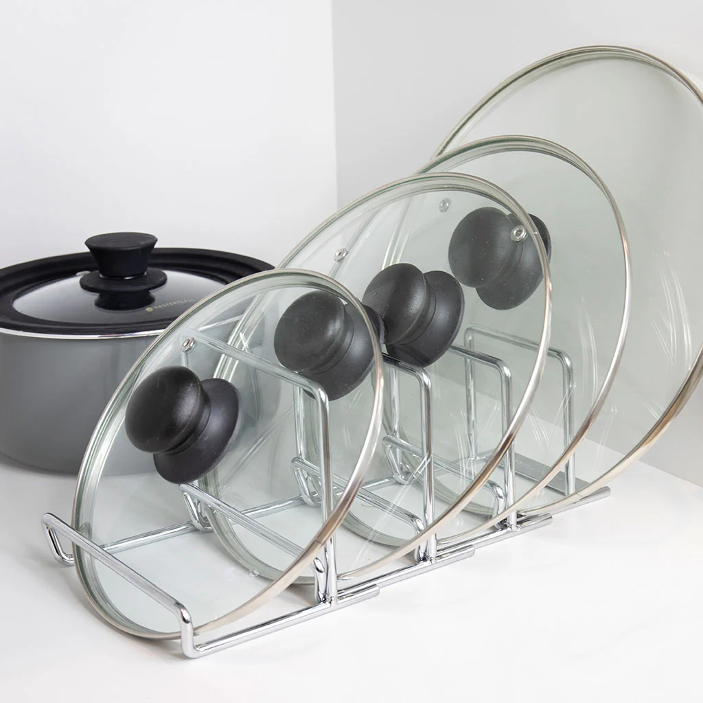 Organizador para sartenes, tapas y tablas MasterClass de KitchenCraft - Imagen 6