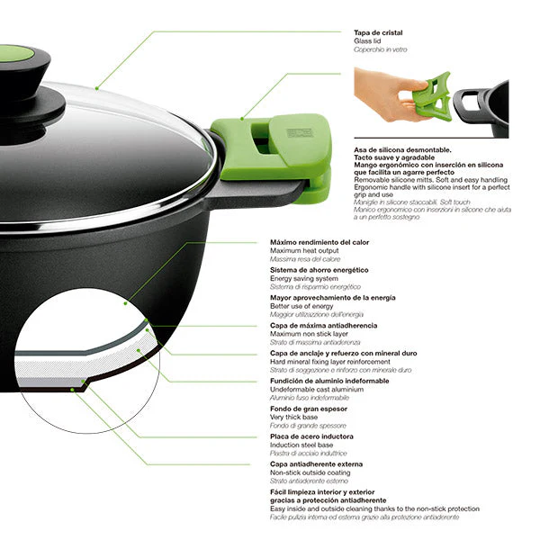 Paellera antiadherente Prior BRA - Imagen 5