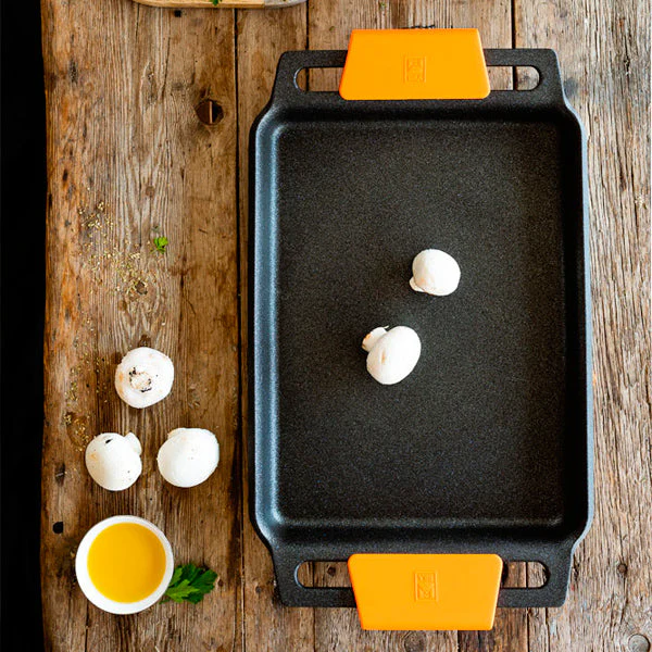 Parrilla lisa antiadherente Efficient Plus BRA