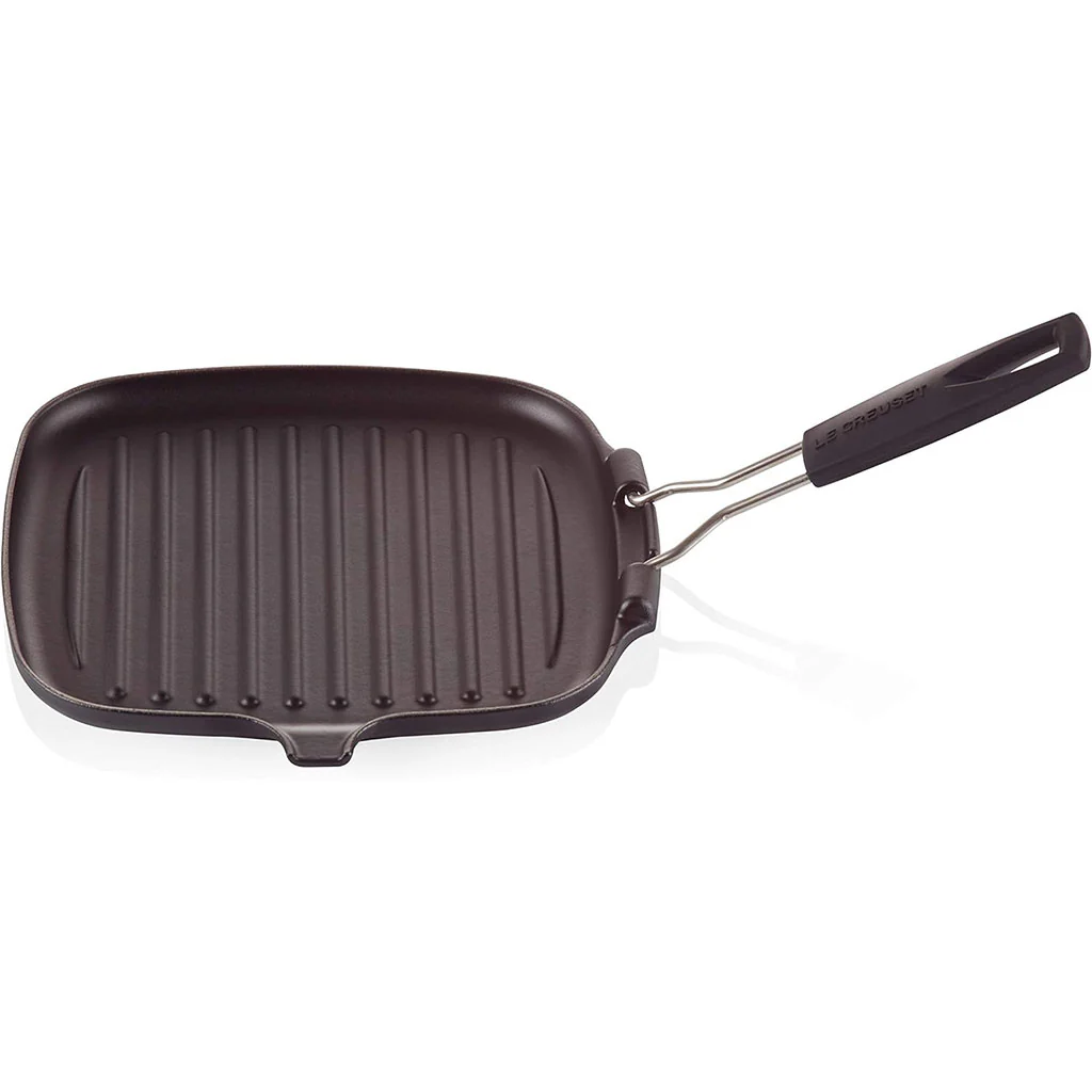 Parrilla grill de hierro con mango desmontable Le Creuset - Imagen 7