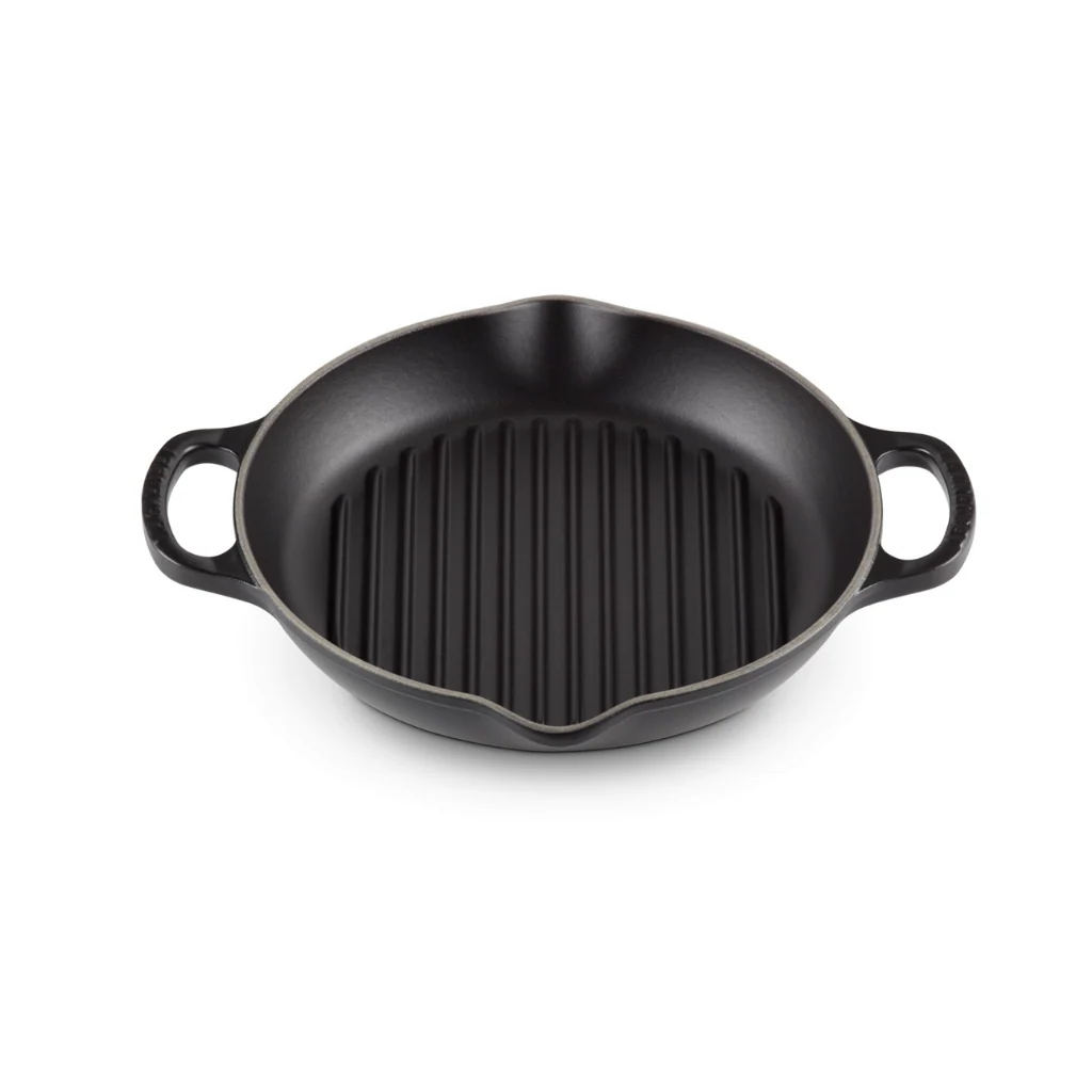 Parrilla tipo skillet redonda alta grill Evolution Le Creuset - Imagen 9