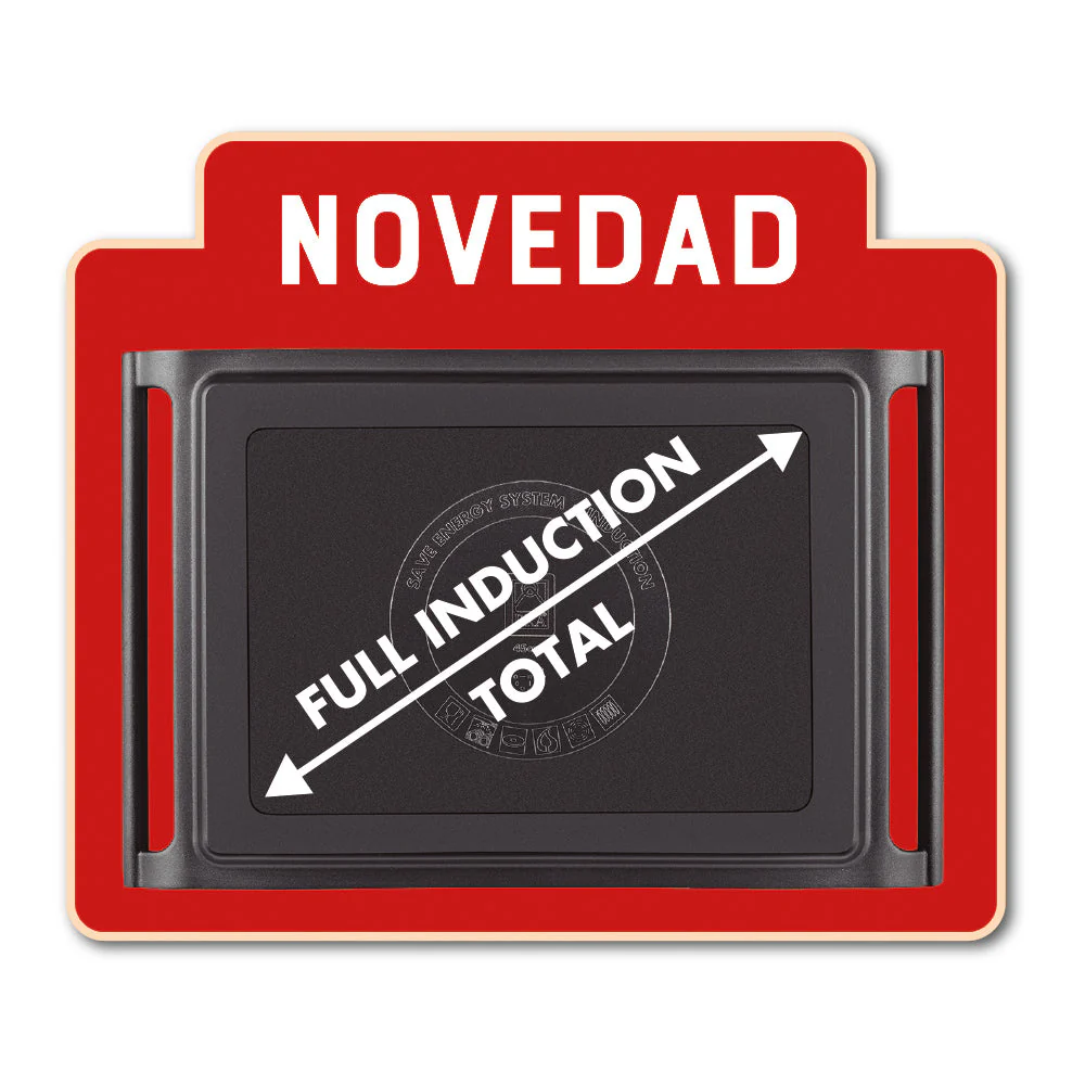 Parrilla lisa antiadherente Prior BRA - Imagen 6