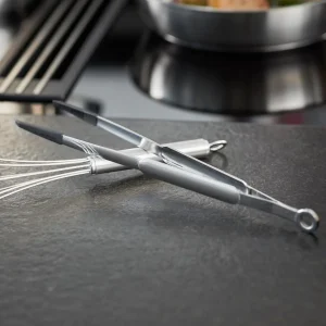 Pinzas finas de acero inoxidable con puntas de silicona Rösle