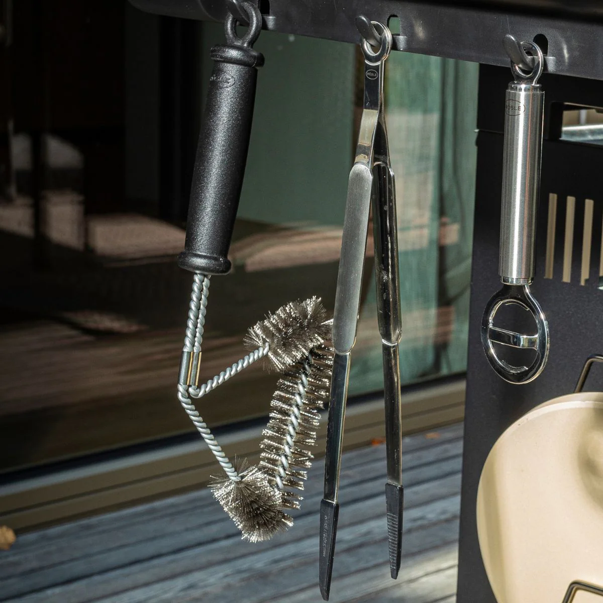 Pinzas finas de acero inoxidable con puntas de silicona Rösle - Imagen 7