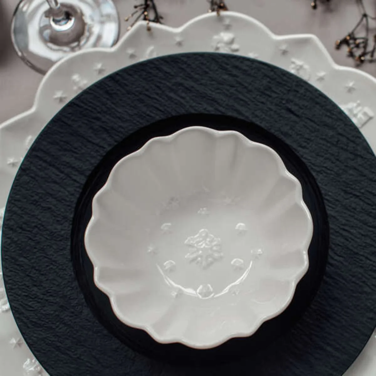 Plato de porcelana Manufacture Rock Villeroy & Boch - Imagen 9